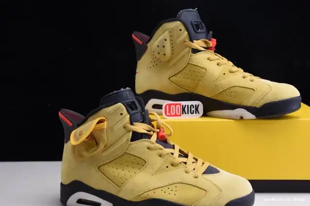 JORDAN 6 X AIR YELLOW TRAVIS SCOTT CN1084-300 0515
